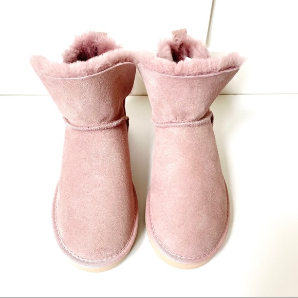 Fireside By Dearfoams Genuine Shearling Lined Boot - Picture 4 of 7